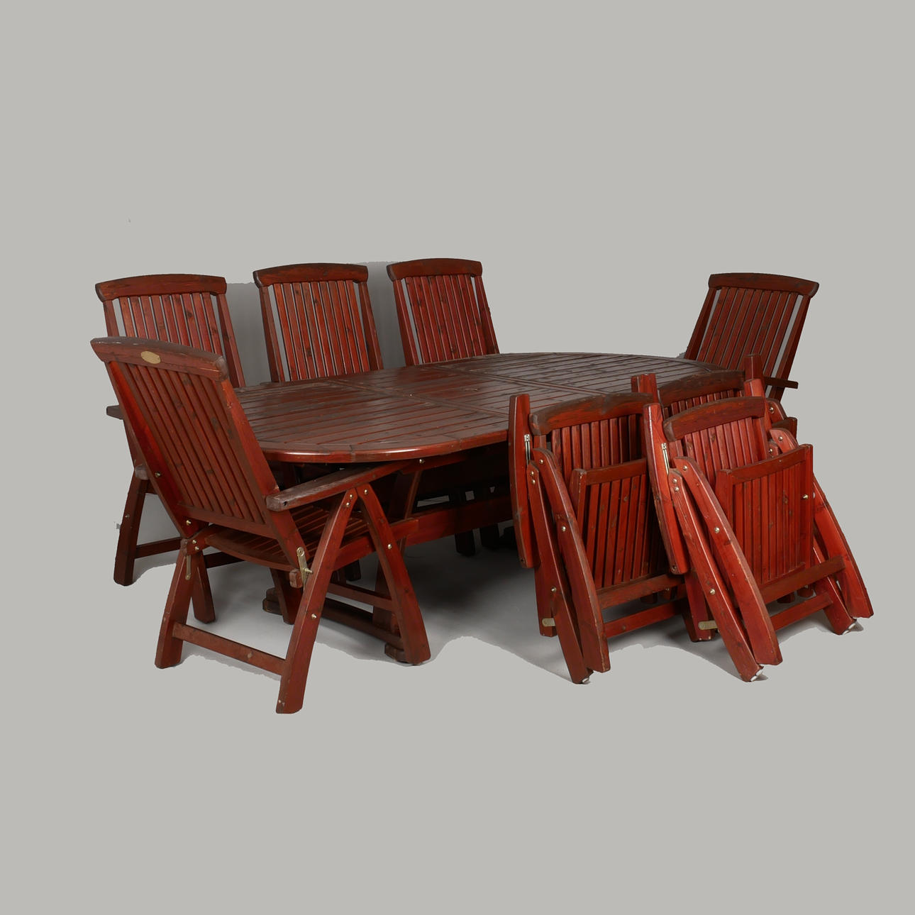 TRÄDGÅRDSGRUPP, 9 delar, med dynor, Hillerstorp.