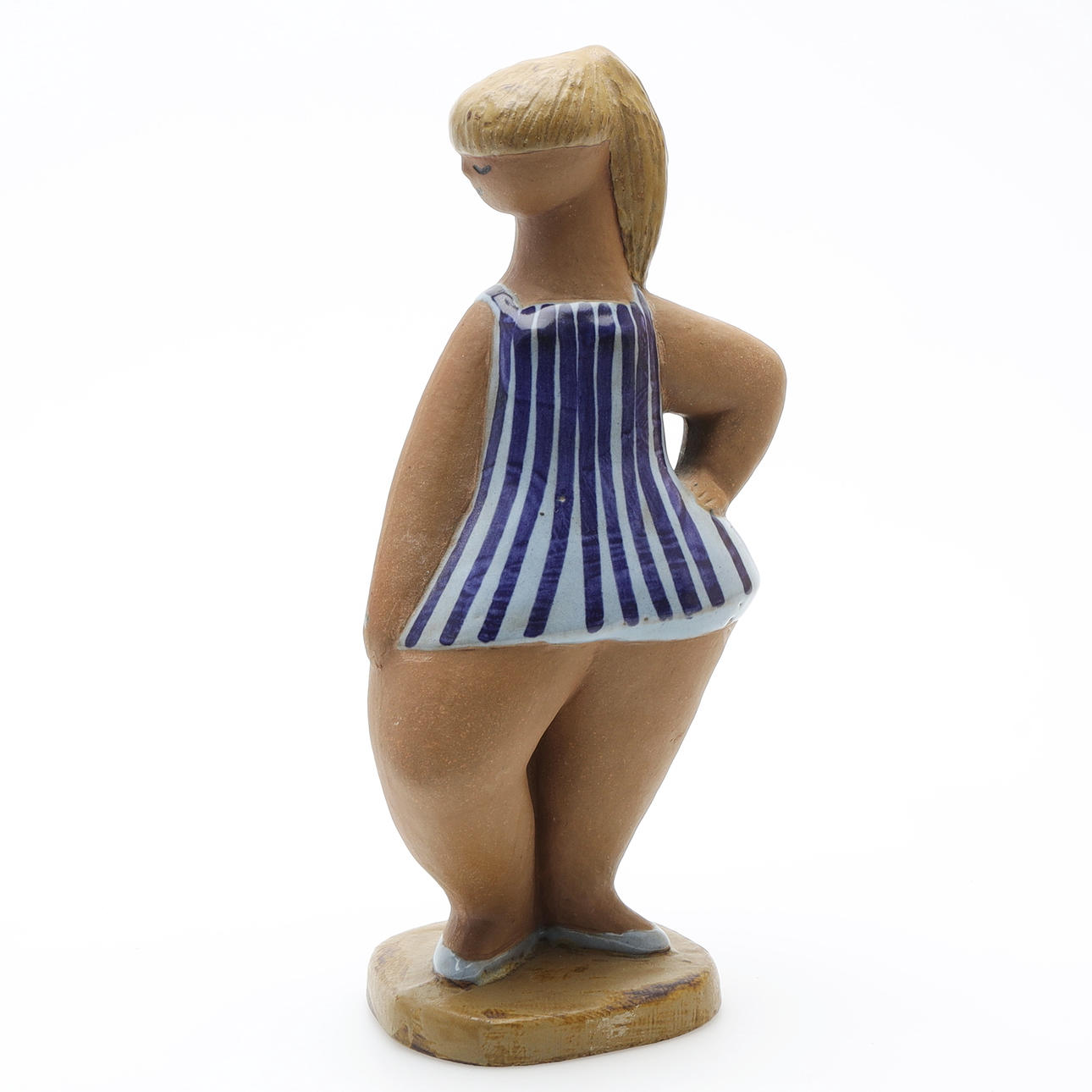 LISA LARSSON. Una figura de gres, «Dora», de Gustavsberg.