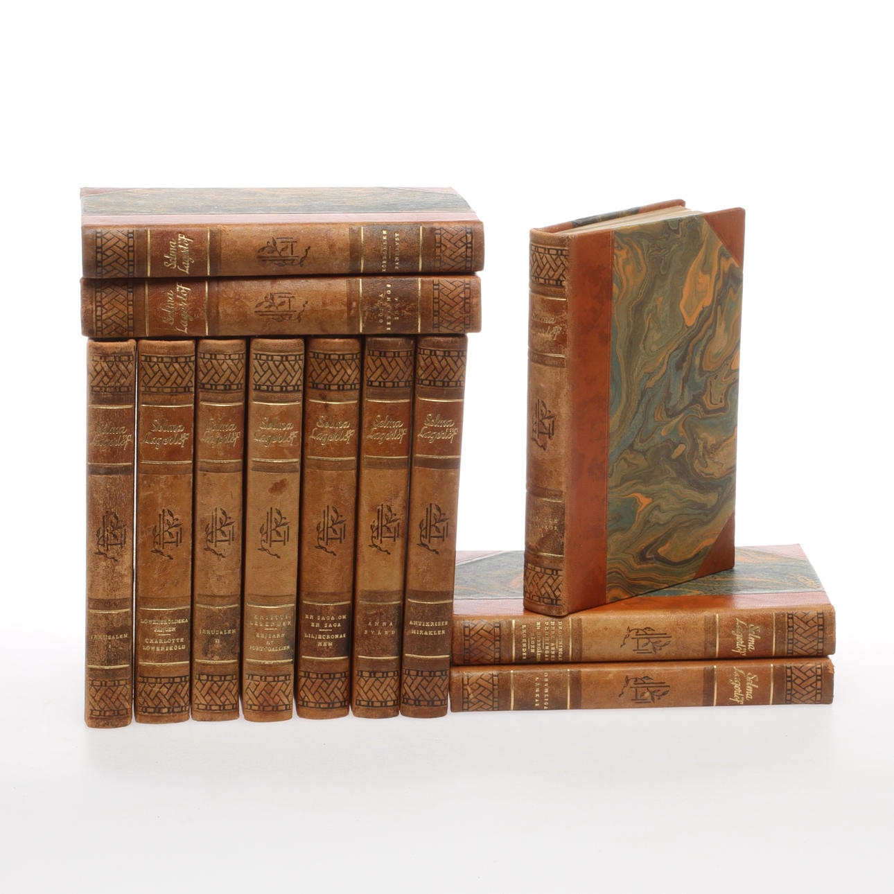 BÖCKER, 12 st, Selma Lagerlöf, A. Bonniers förlag 1940/1950-tal.