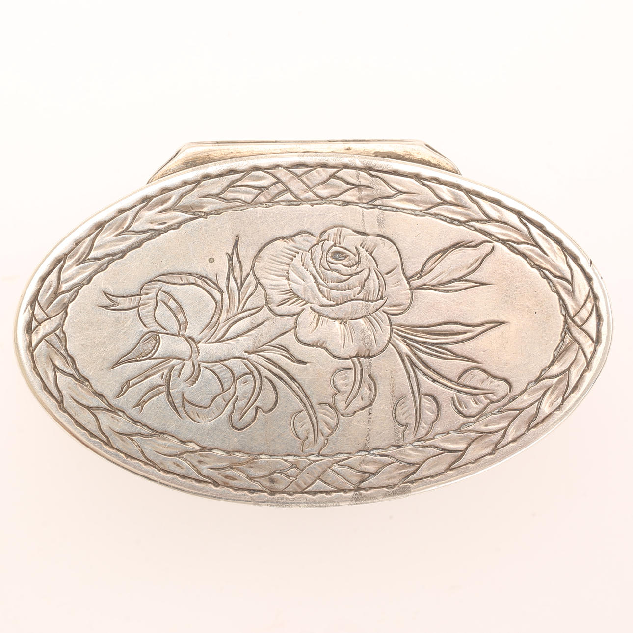 ANDERS HJULSTRÖM. Dosa, silver, Köping 1786.