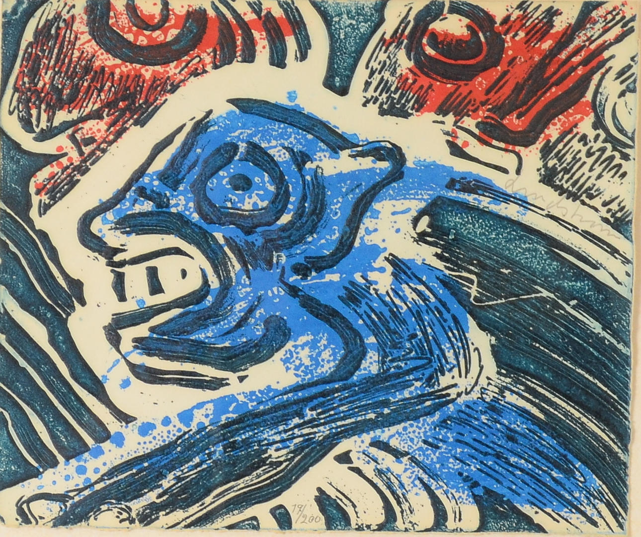 BENGT LINDSTRÖM. Färggravyr.