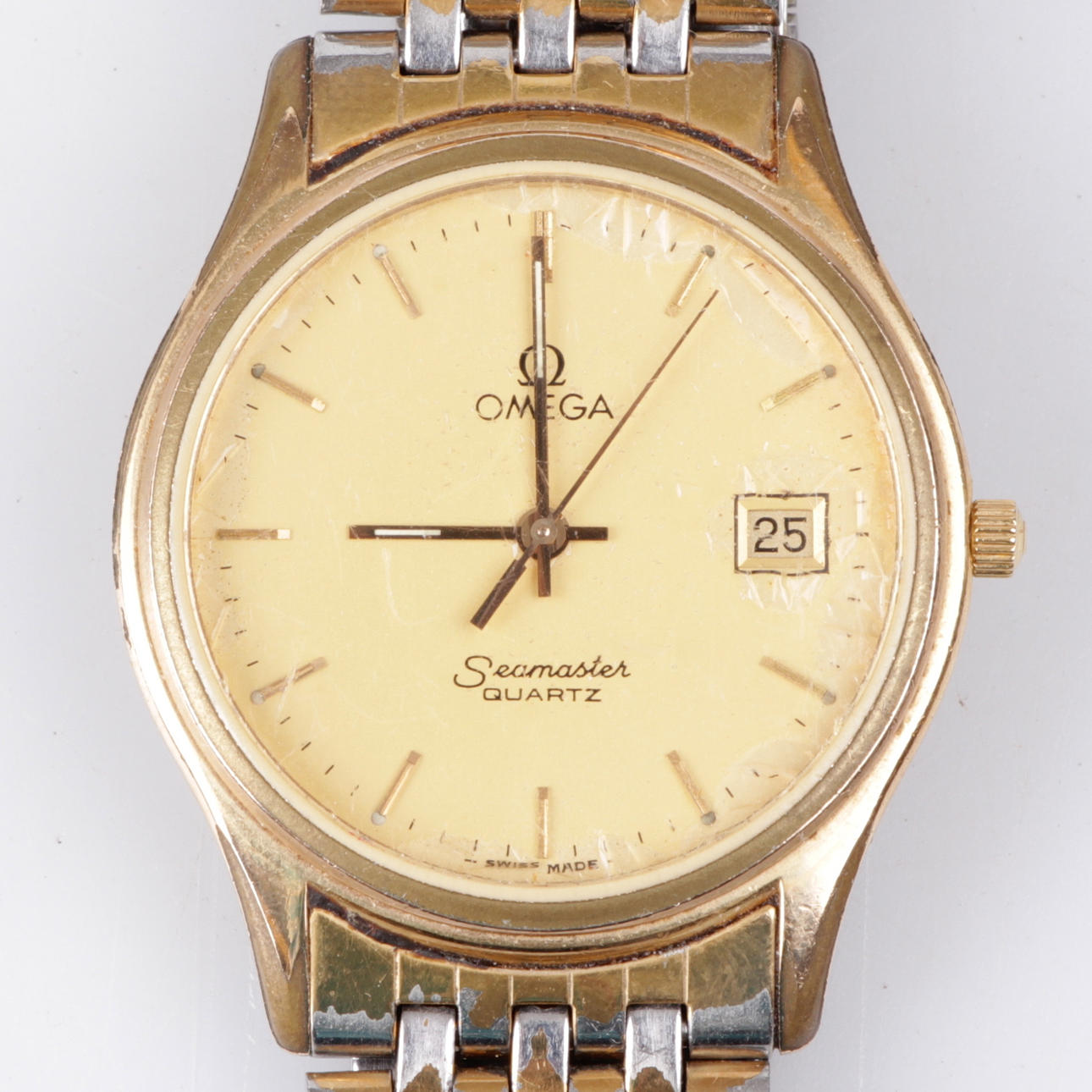 ARMBANDSUR, Omega Seamaster.
