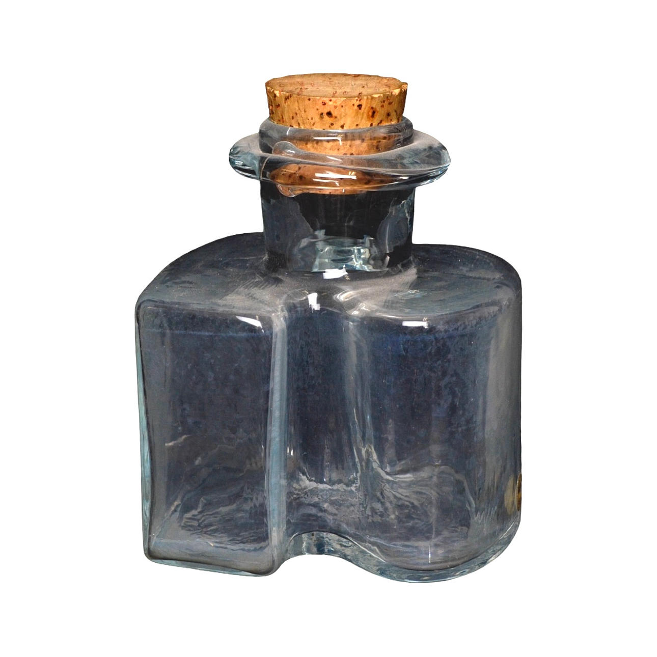 A 20th-century Holmegaard glass decanter.