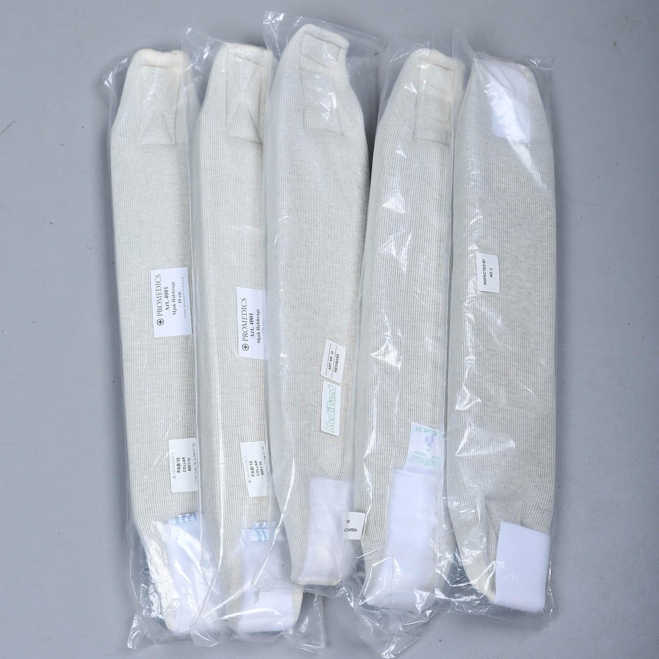PROMEDICS, MEDIBAND, MJUK HALSKRAGE, 5 ST.