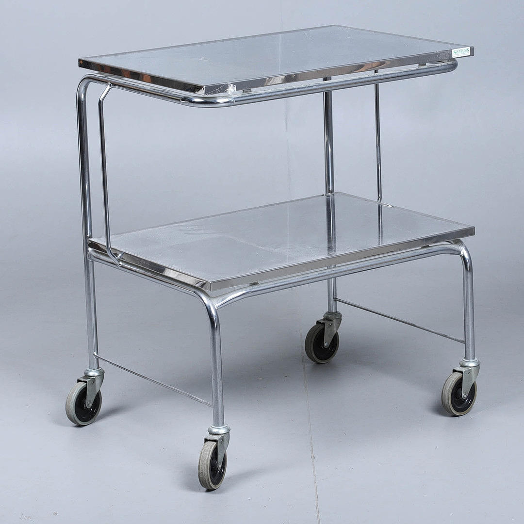 INSTRUMENTBORD, ROSTFRITT, två avställningsytor.