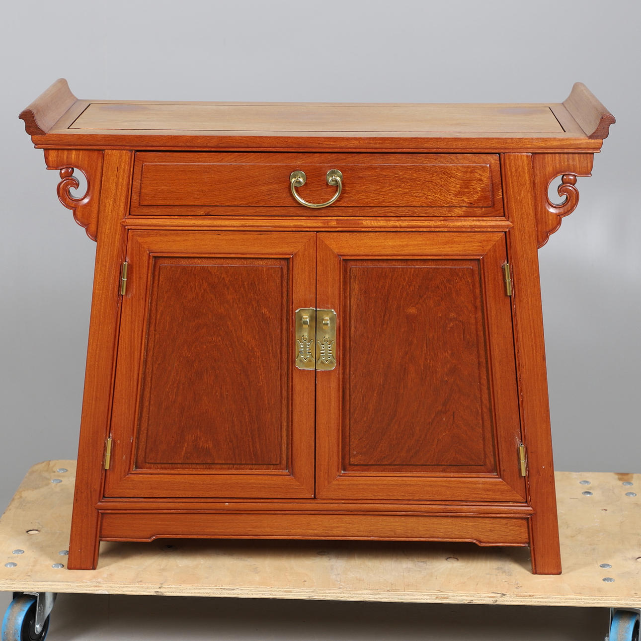 A CHINESE ALTAR TABLE.