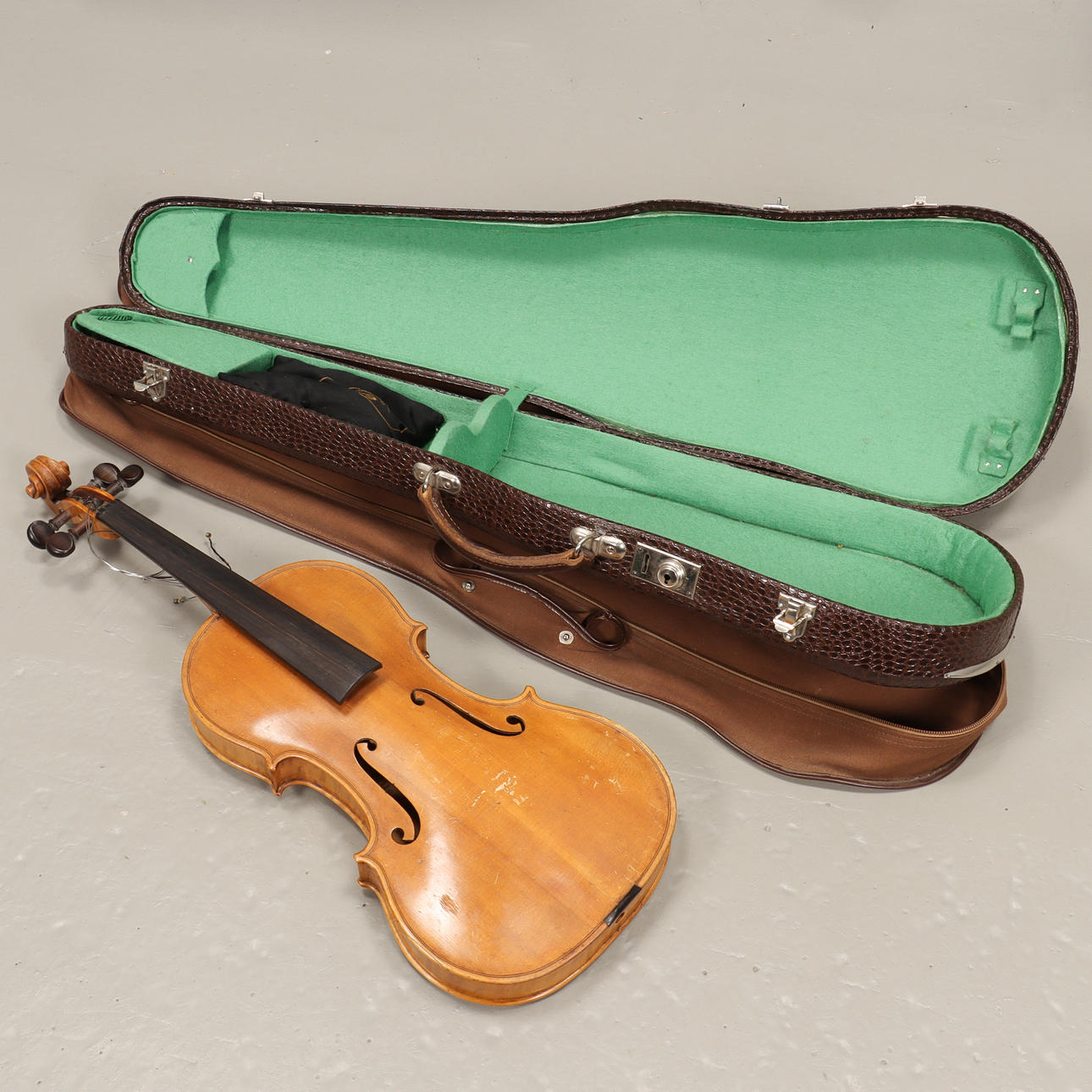 VIOLIN in bag.