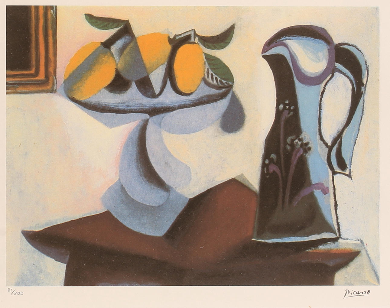 PABLO PICASSO. EFTER. Tryck.