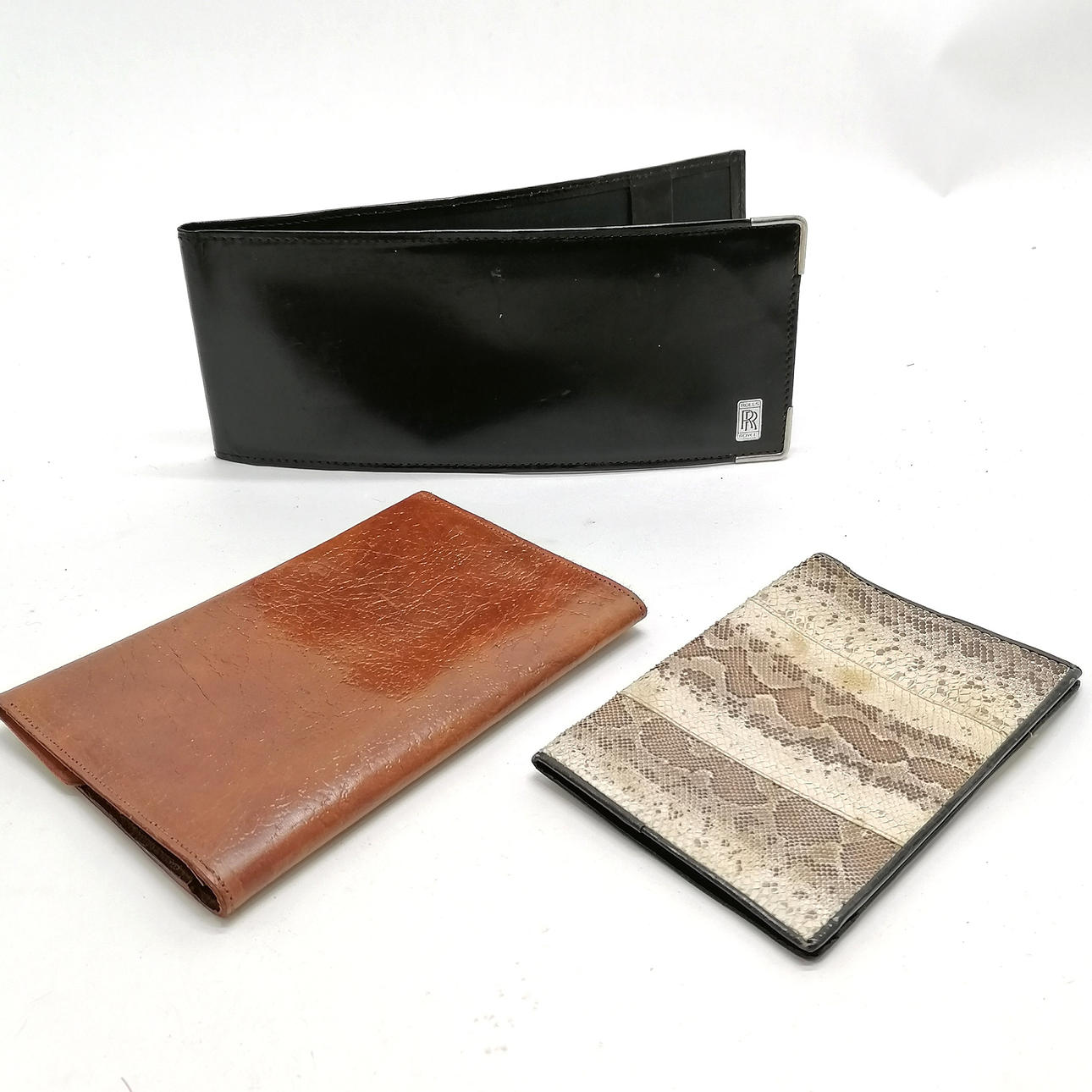 ROLLS ROYCE WALLET + 2 OTHERS.