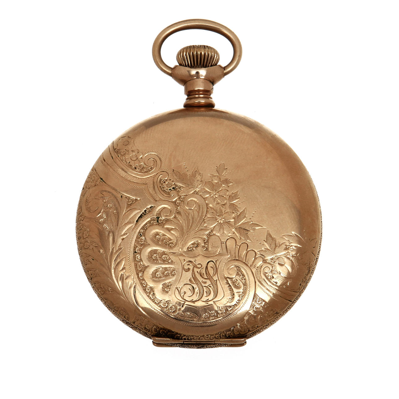 FICKUR, guldpläterad. Waltham.