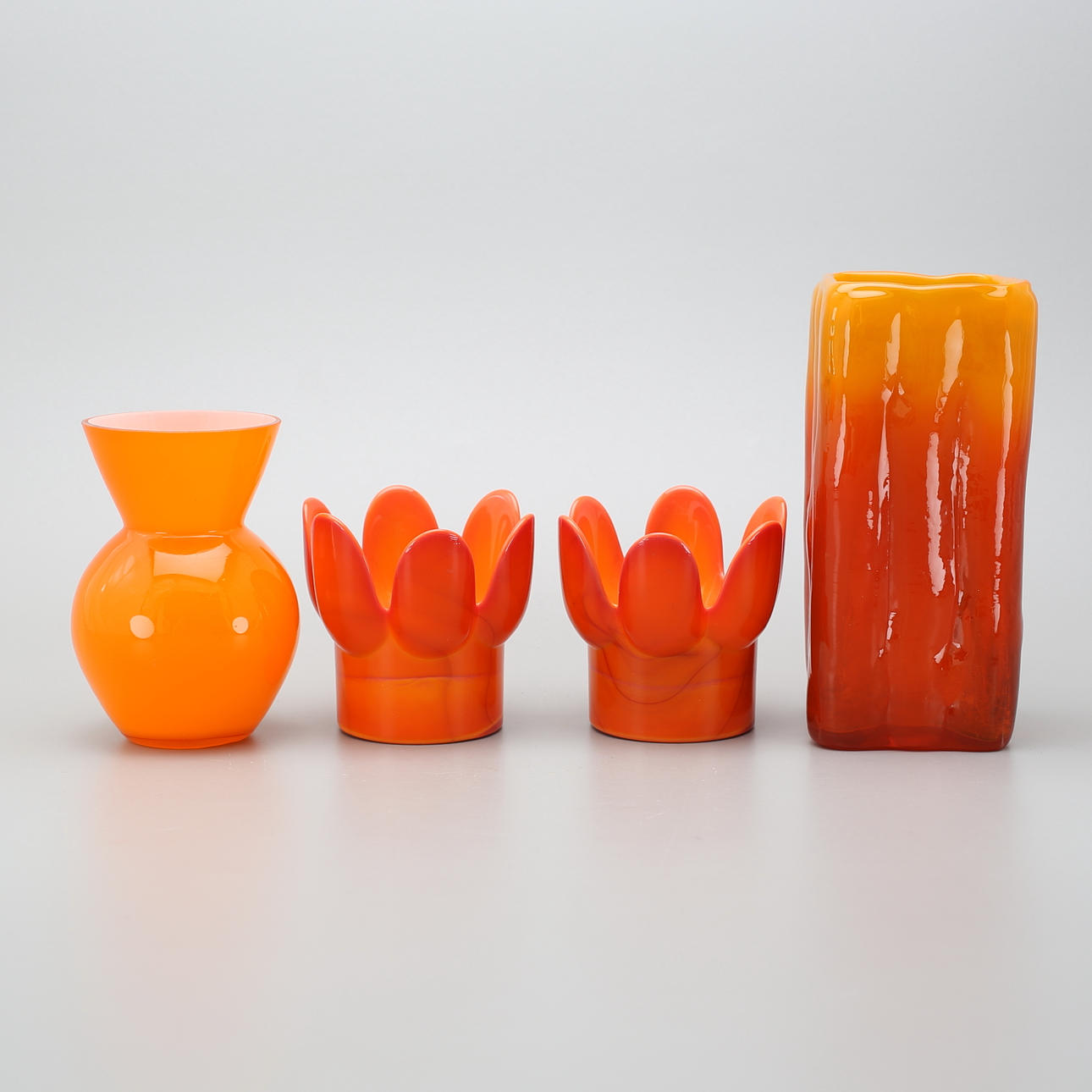 KONSTGLAS, 4 delar, 1970-tal..