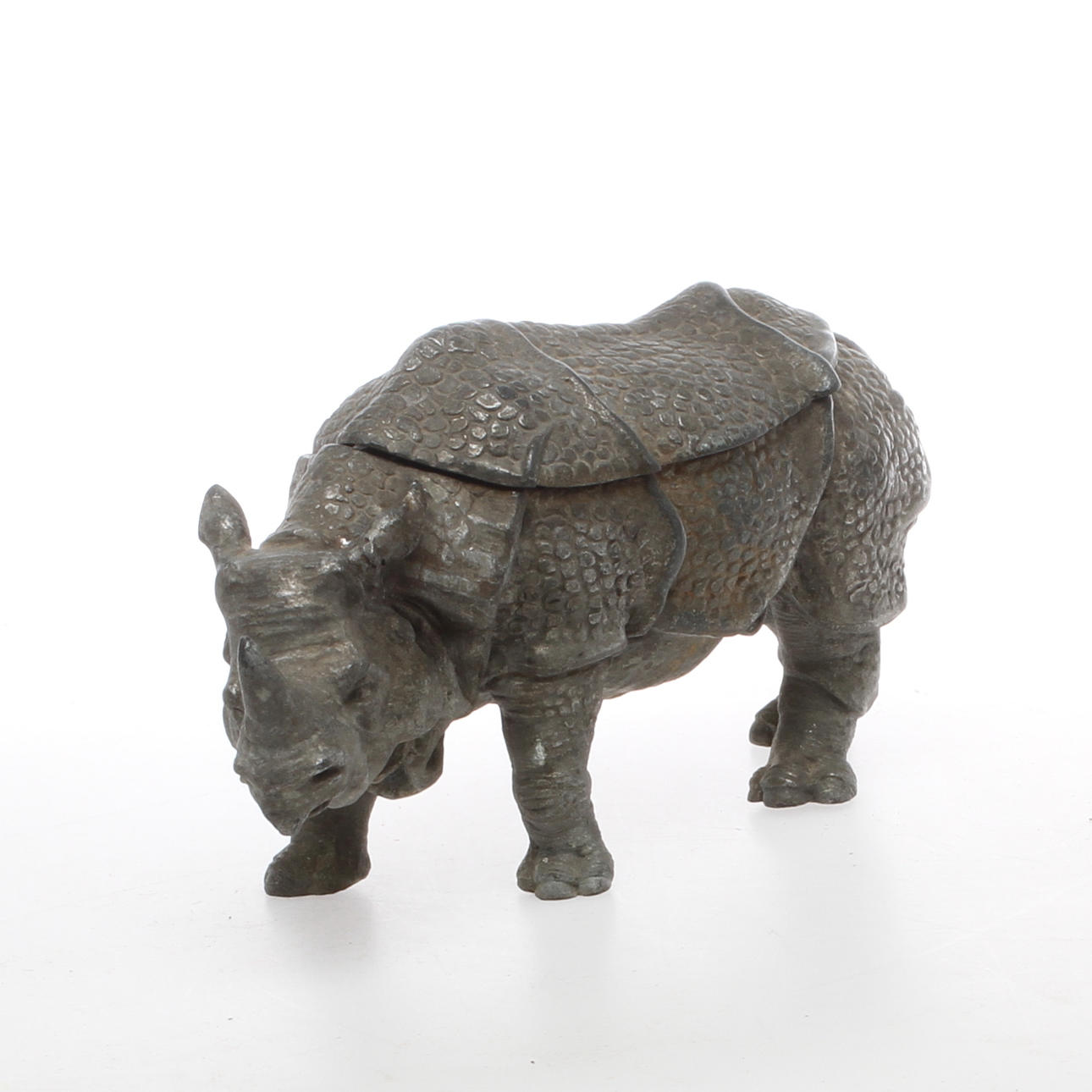 BLÄCKSTÄLL, vitmetall, 1800/1900-tal.