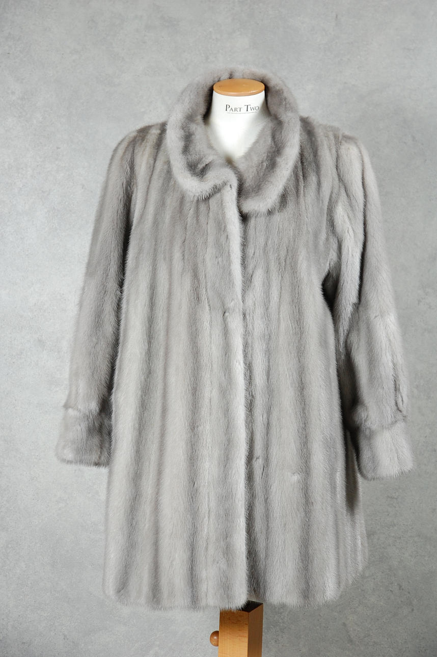 MINKPÄLS, enligt uppgift Blue Iris.