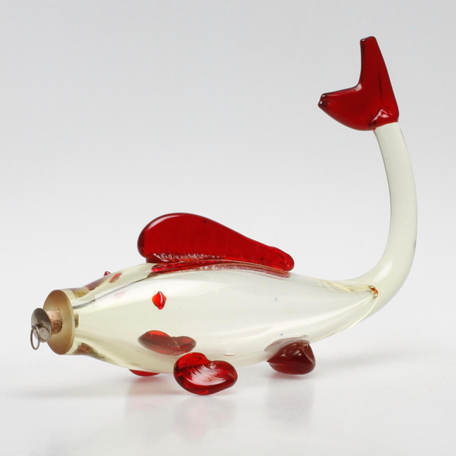 FLASKA, glas, 1900-tal.