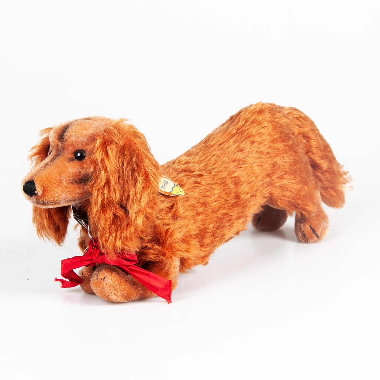 STEIFF. Dachshund, Waldi.