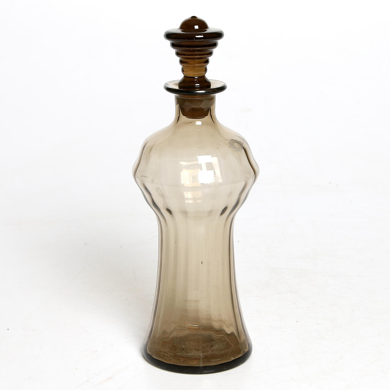 KARAFF, glas, Edward Hald, Sandvik Glasbruk, 1930-tal.