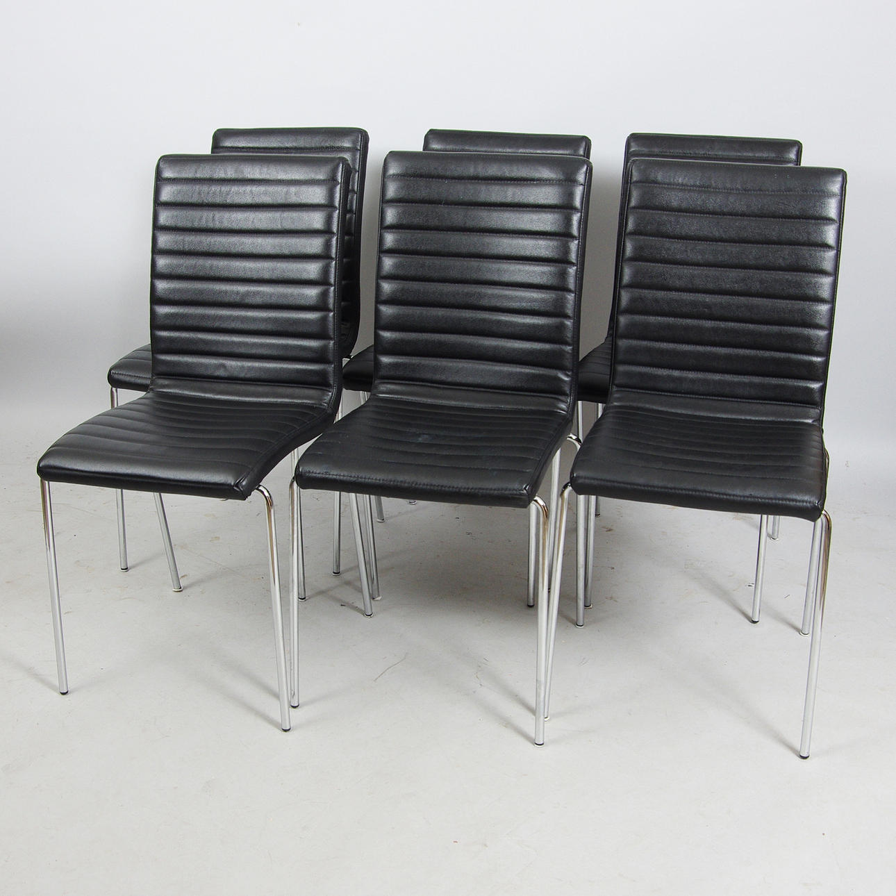 STOLAR, 6 stycken, modern design, Italien.