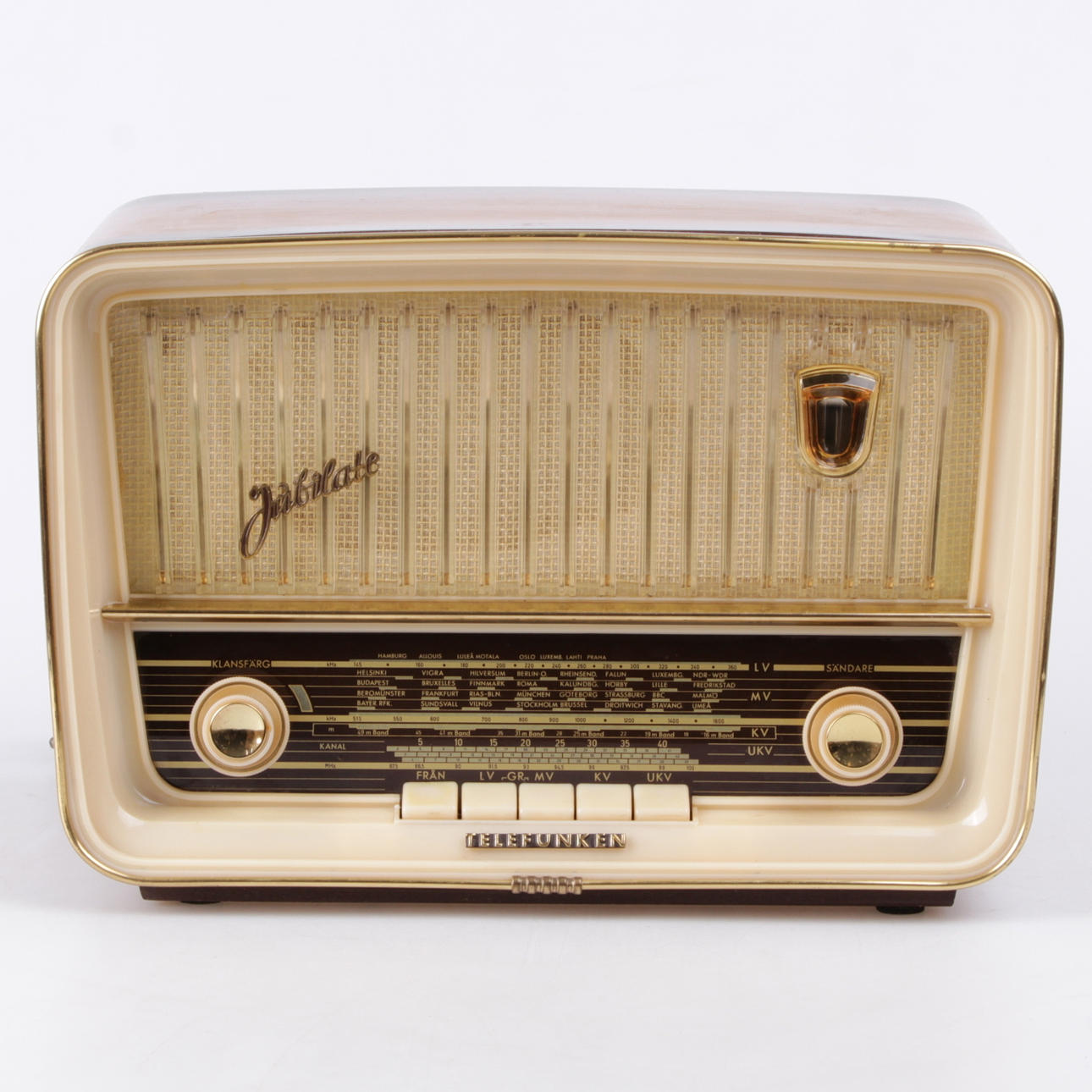 RADIO, "Jubilate", Telefunken, 1950/60-tal.