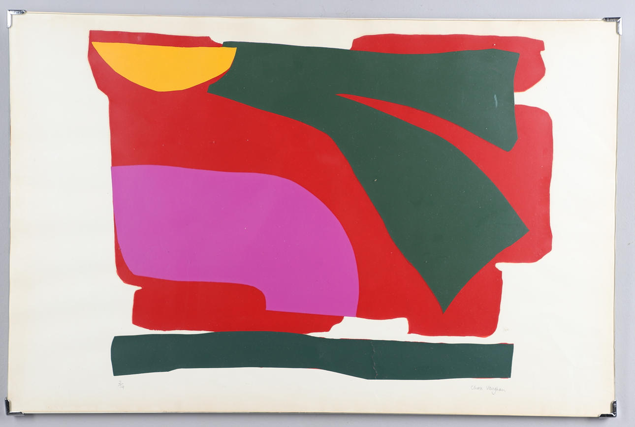 CHRIS VAUGHAN (CONTEMPORARY). (OHNE TITEL).