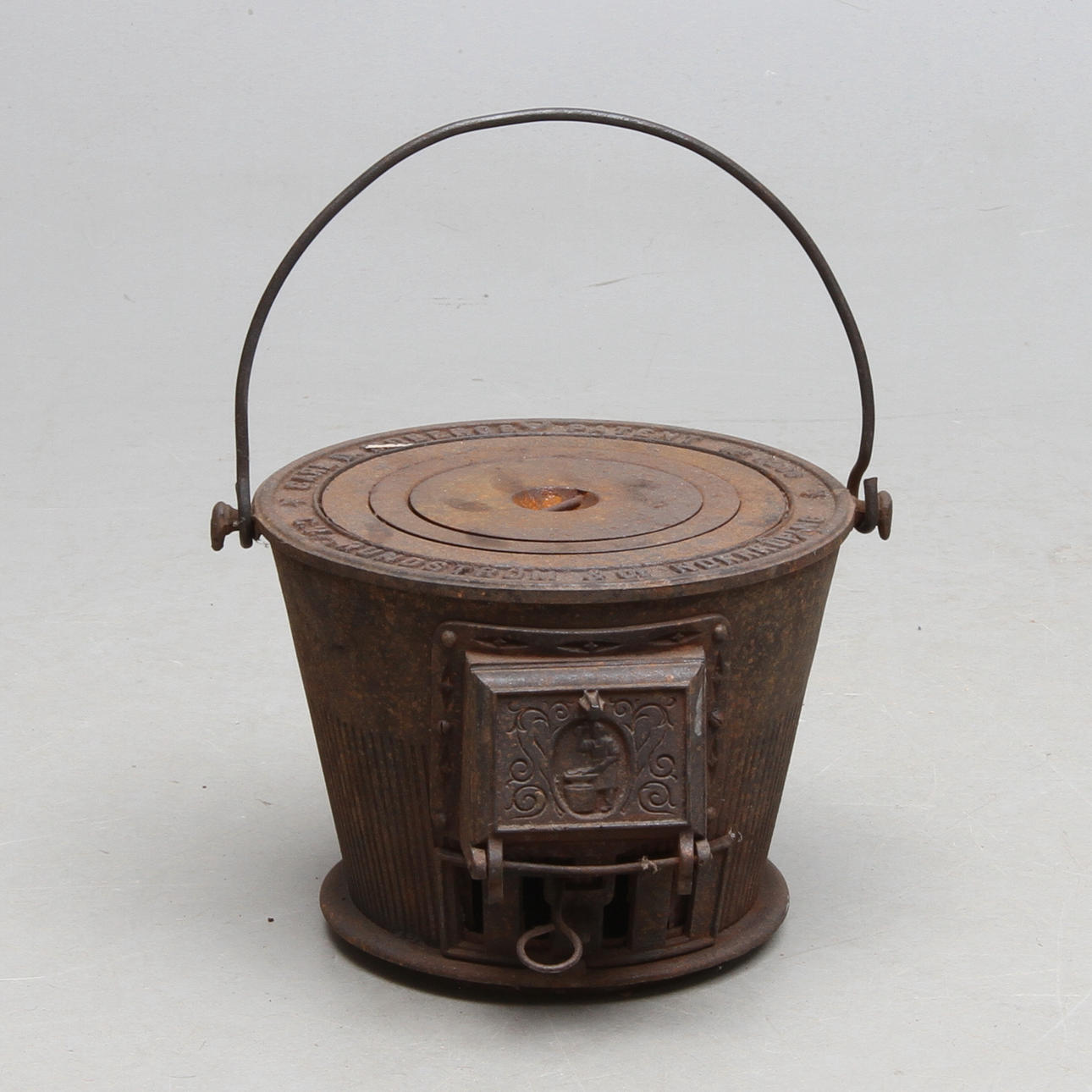 SPARSPIS, Rundström & co. Norrköping, gjutjärn.