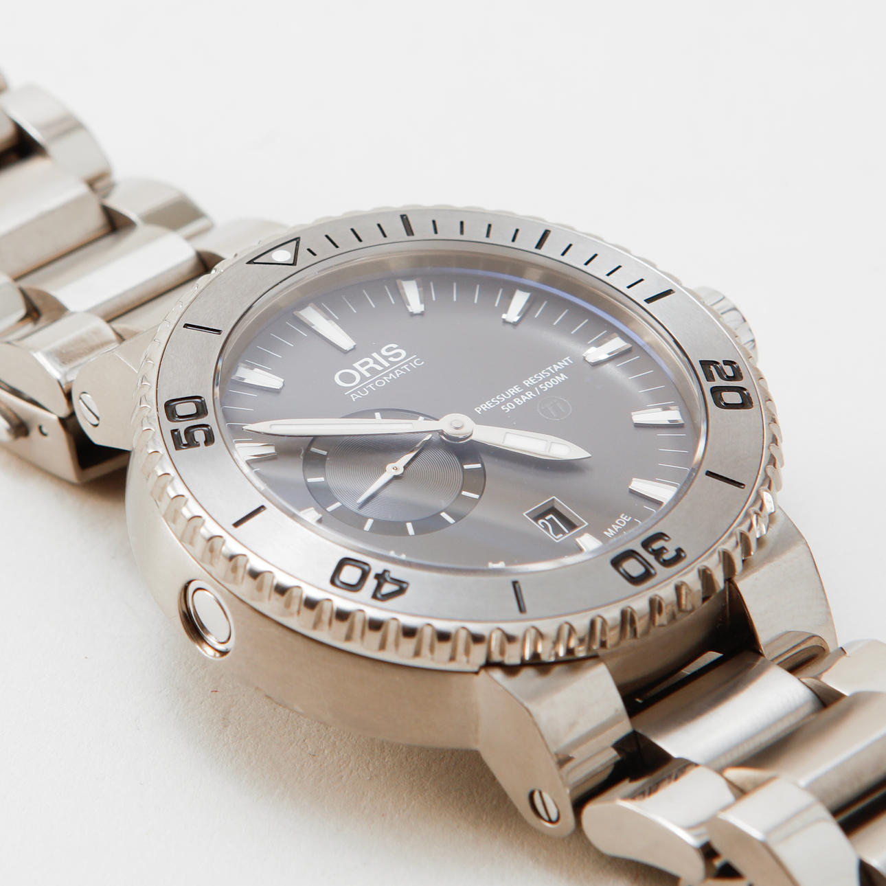 WRISTWATCH, Oris, Aquis titanium, automatic, approx 2012.