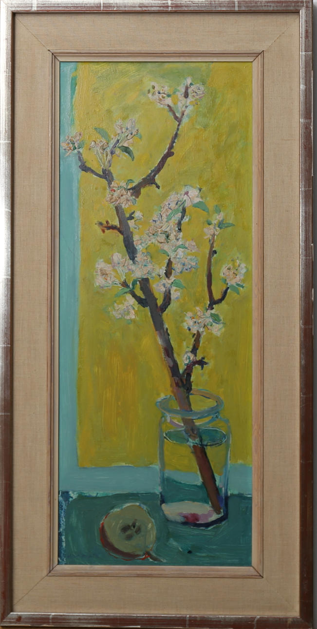 GERHARD KARLMARK. Stilleben, olja på pannå, signerad Karlmark.