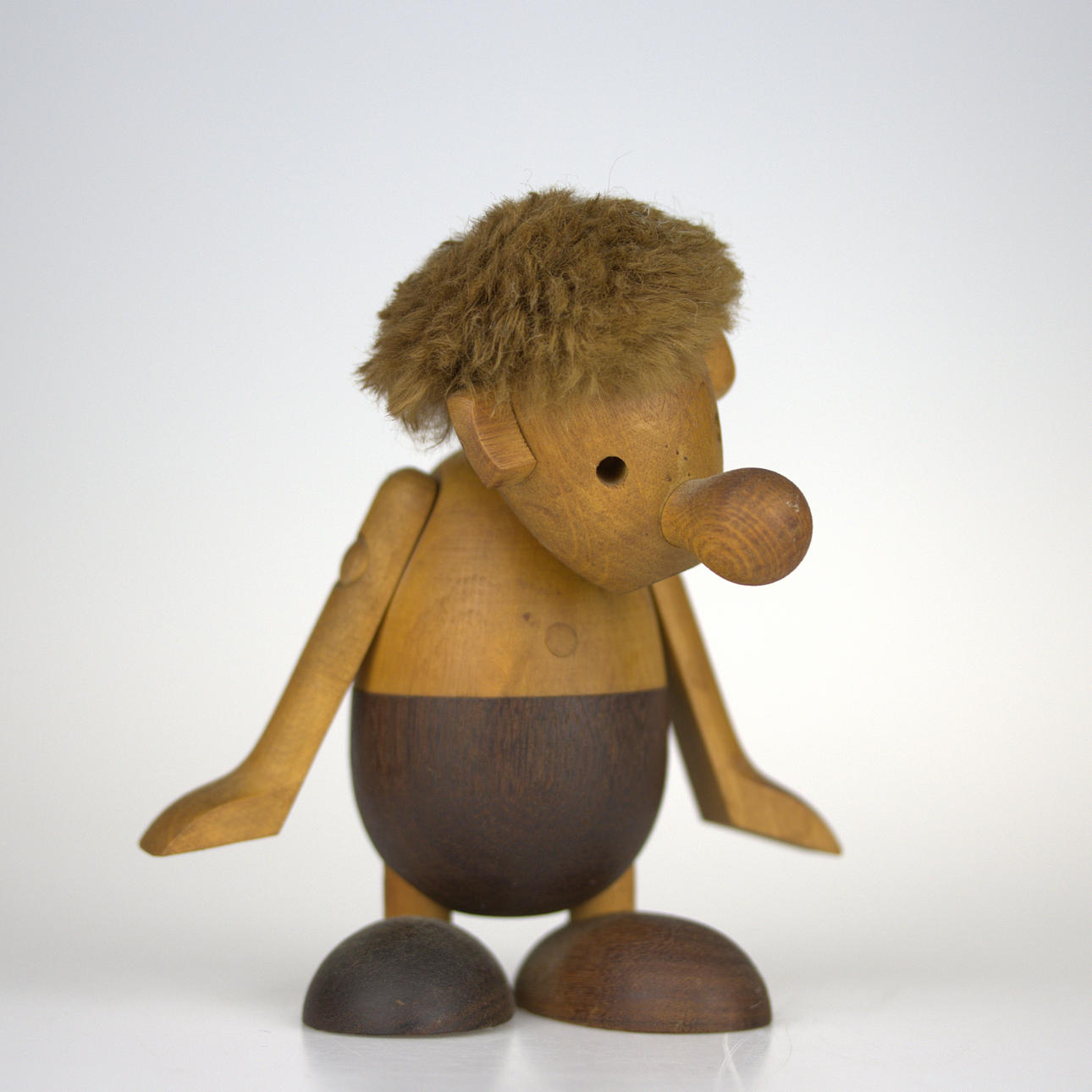 HANS BØLLING. Skulptur, trold, træ, Danmark.