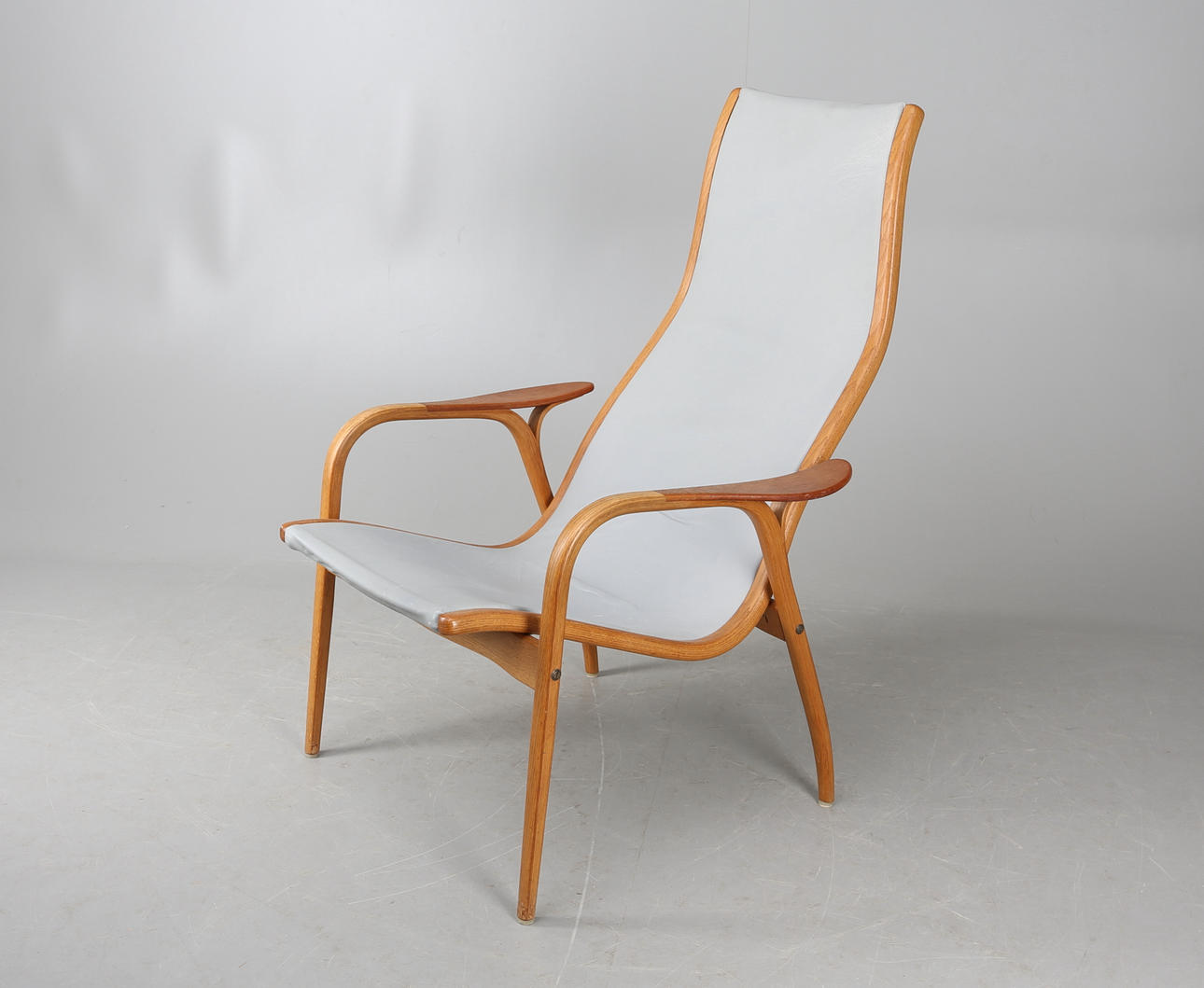 FÅTÖLJ, "Lamino", Yngve Ekström, 1900-talets mitt.