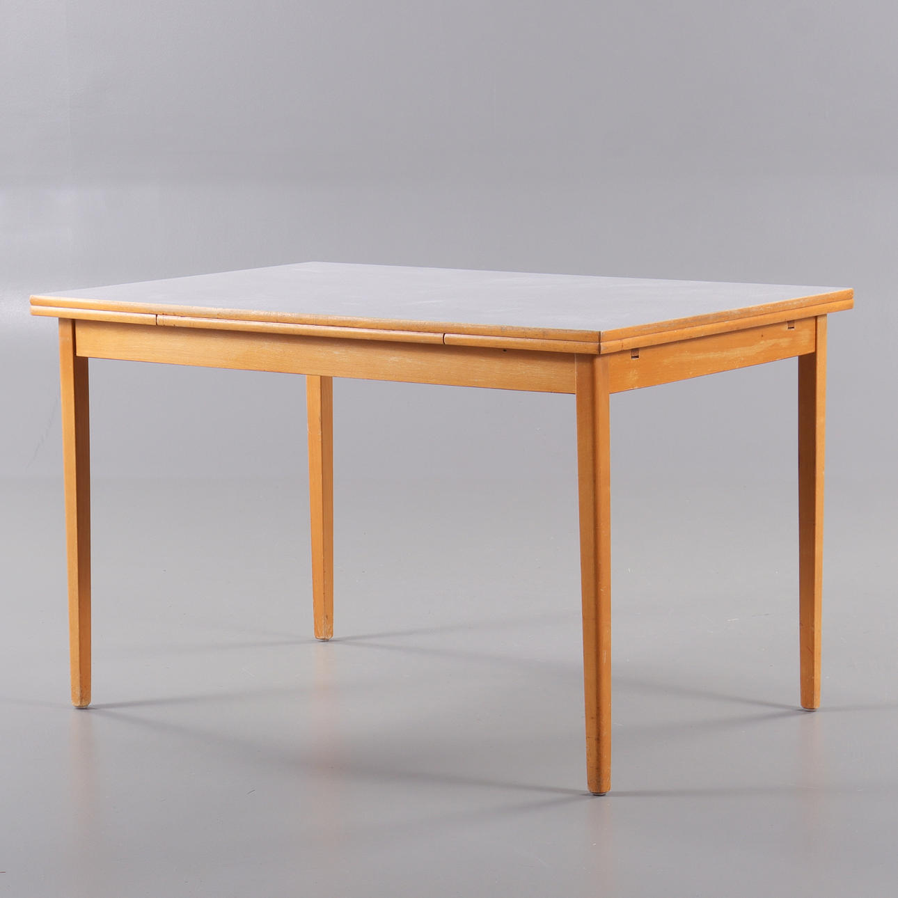 A table, Perstorp board “Virrvarr”, Sigvard Bernadotte, 1950s/60s, pull ...