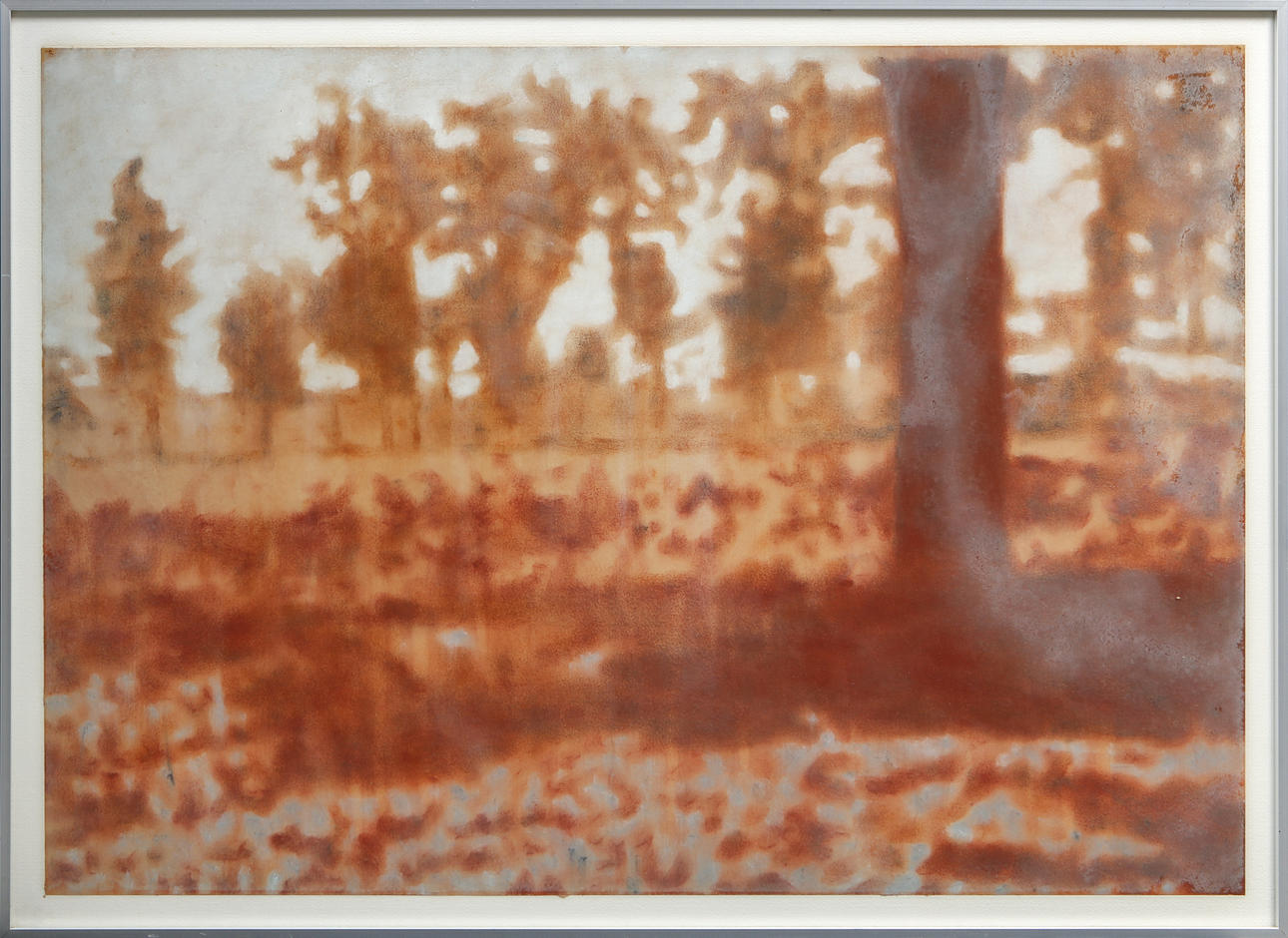 MICHAEL ZWACK. Landscape, graphic sheet, unsigned.