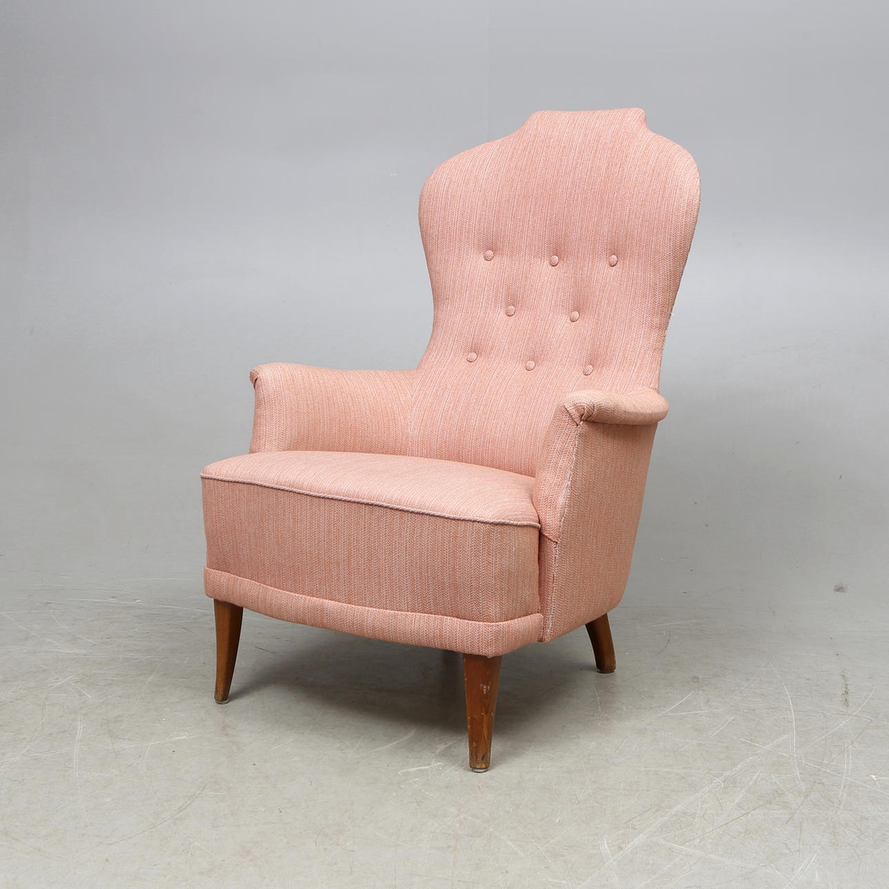 FÅTÖLJ, "Farmor", Carl Malmsten, 1900-talets andra hälft.