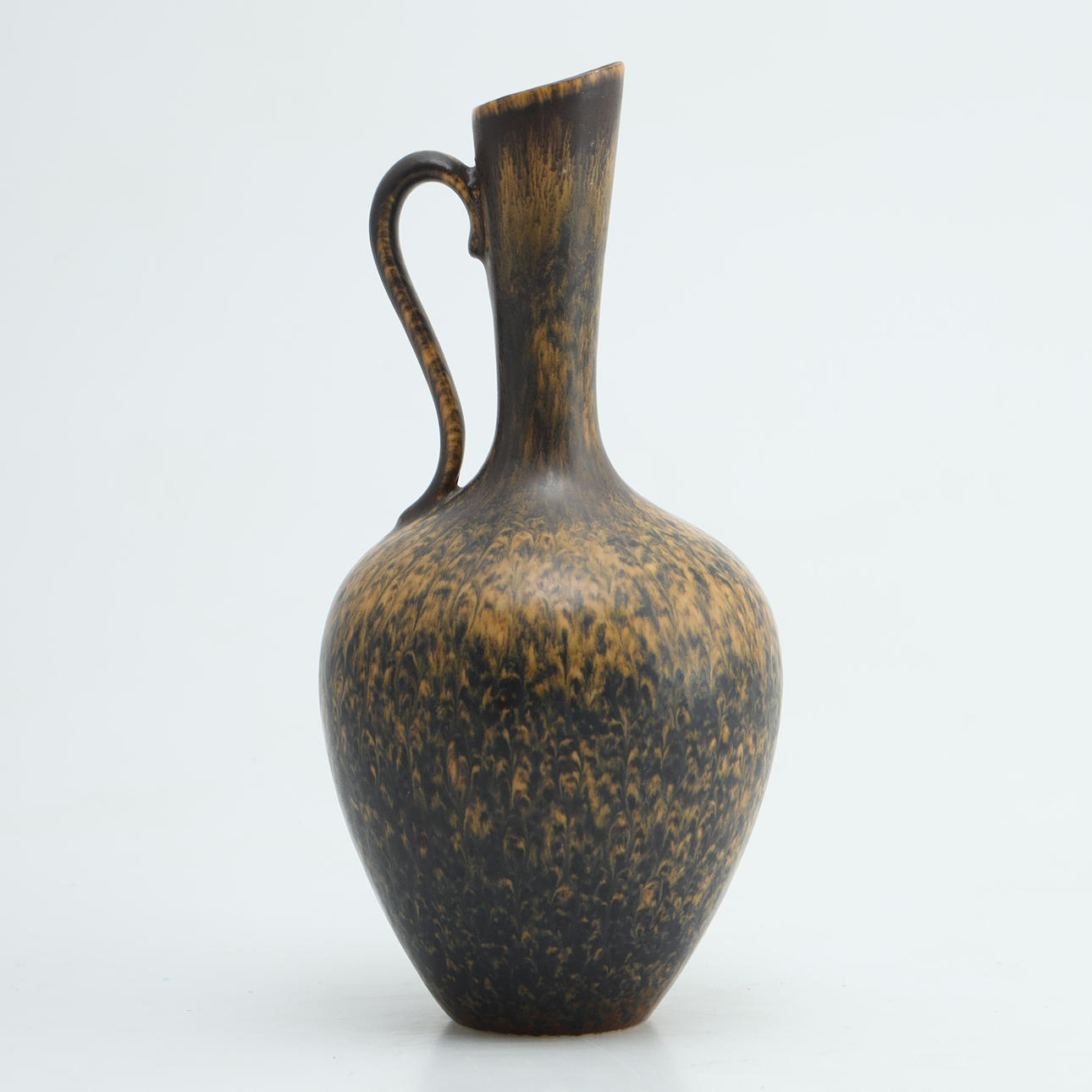 GUNNAR NYLUND. Vase with hanger, stoneware, glazed earthenware, signed, Rörstrand.