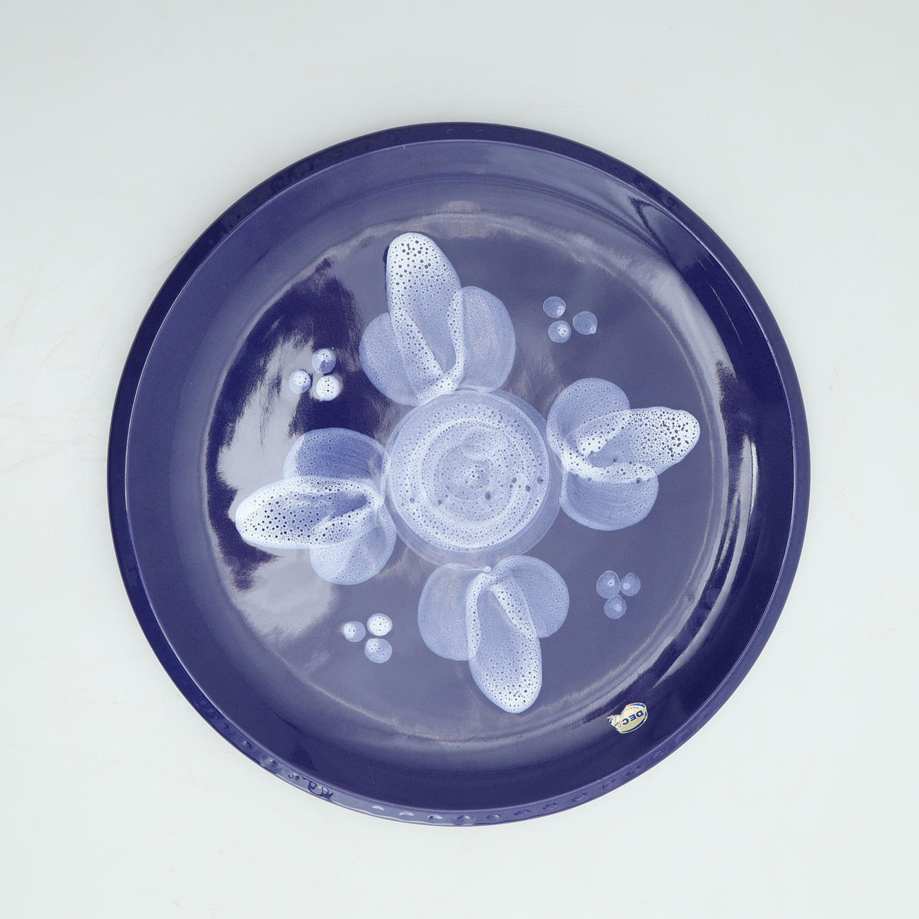 Saucer, glazed ceramic, Jerk Werkmäster.