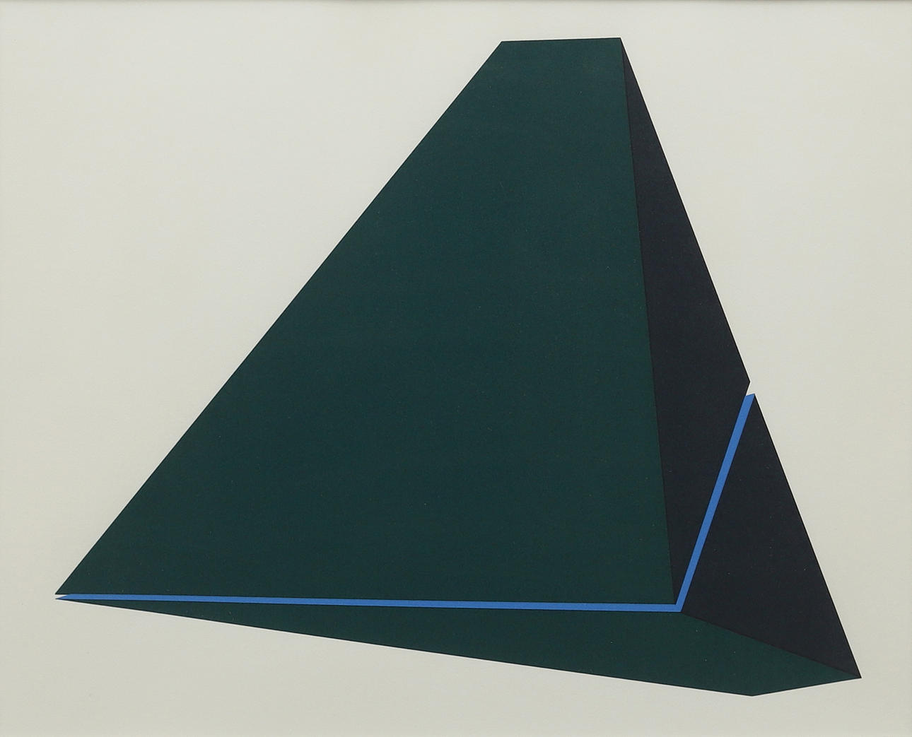 CARL MAGNUS. Composition, lithograph, unsigned.