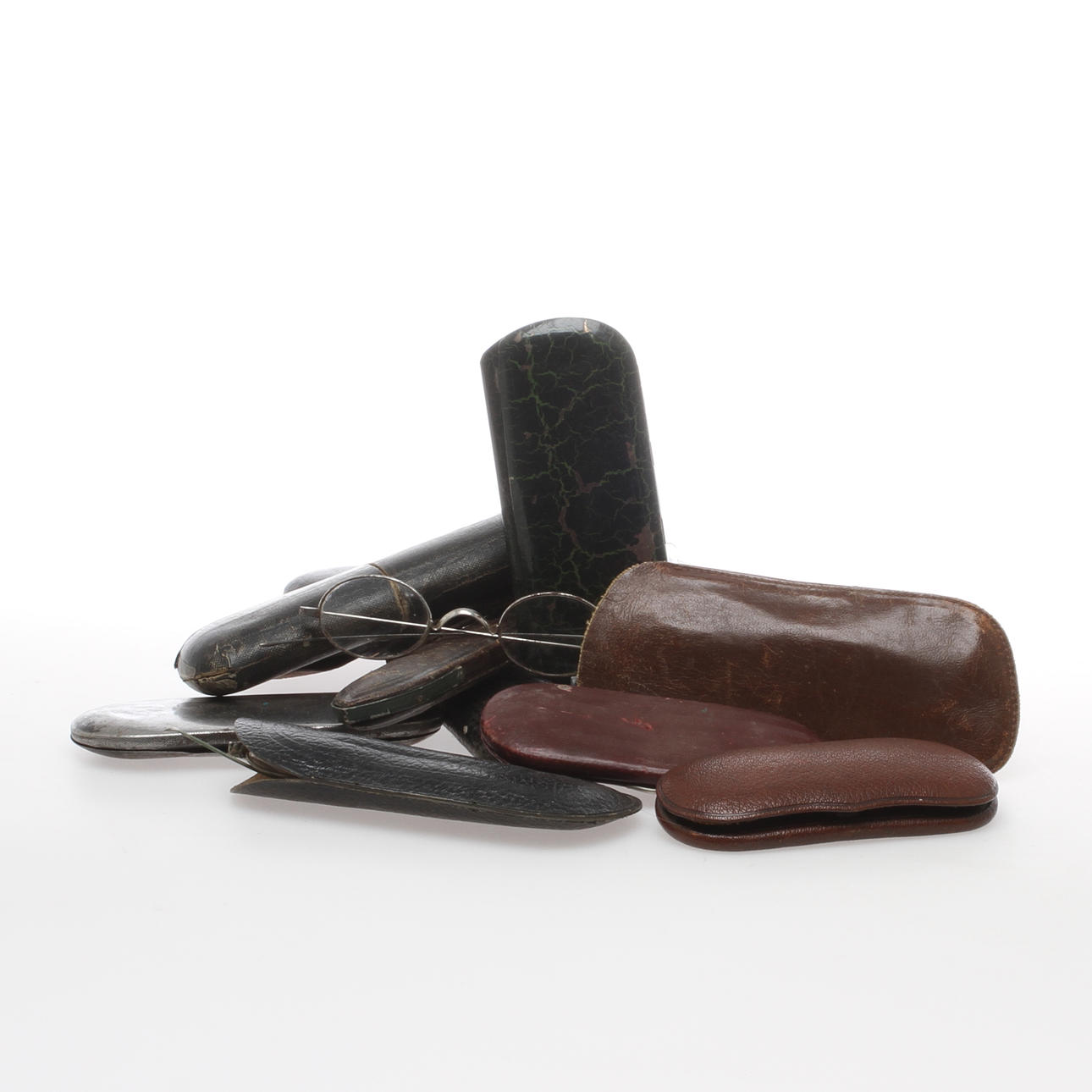 GLASÖGON, 15 st, 1800/1900-tal.