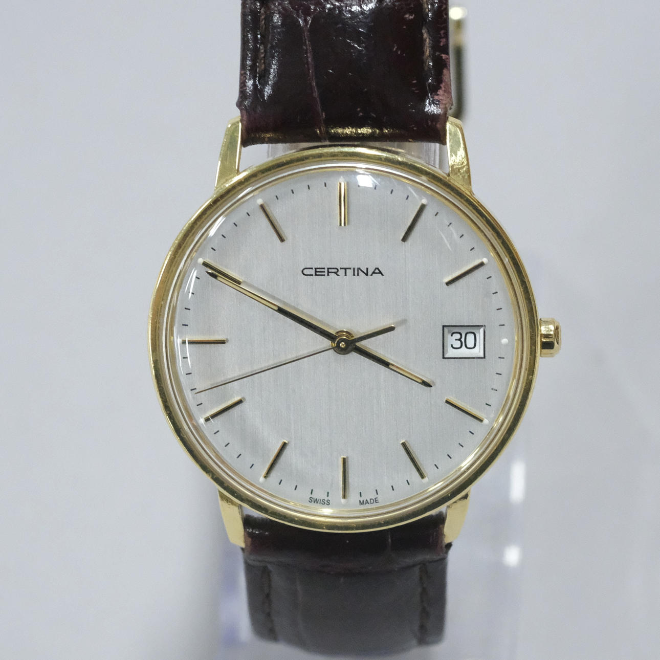 CERTINA, HERRUR, 18K GULD.