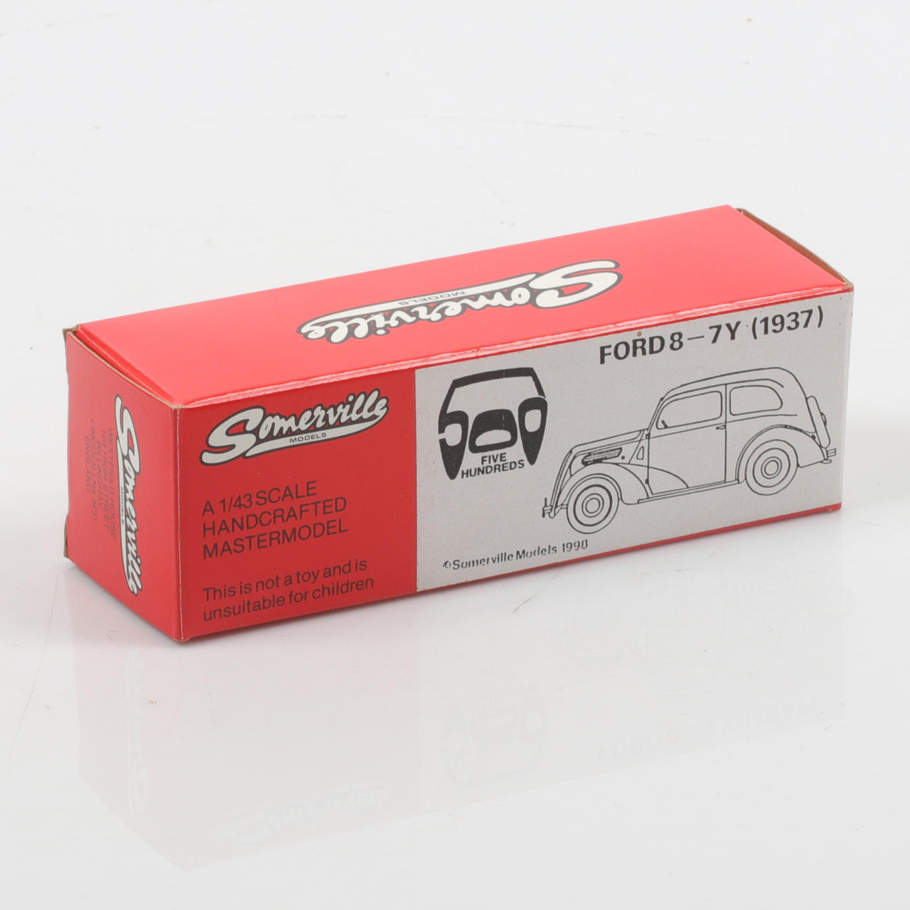 MODEL CAR, metal, Ford 8 7Y ,1937, Somerville, 1:43 scale. Toys