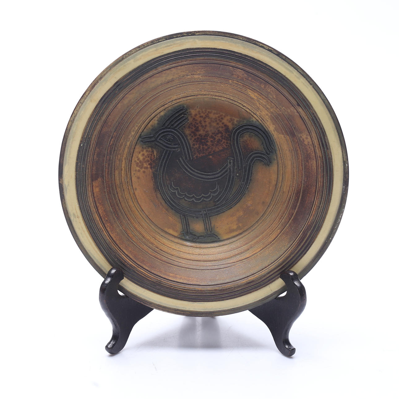 WILHELM KÅGE. Fat, "Farstagods", Gustavsberg Studio.