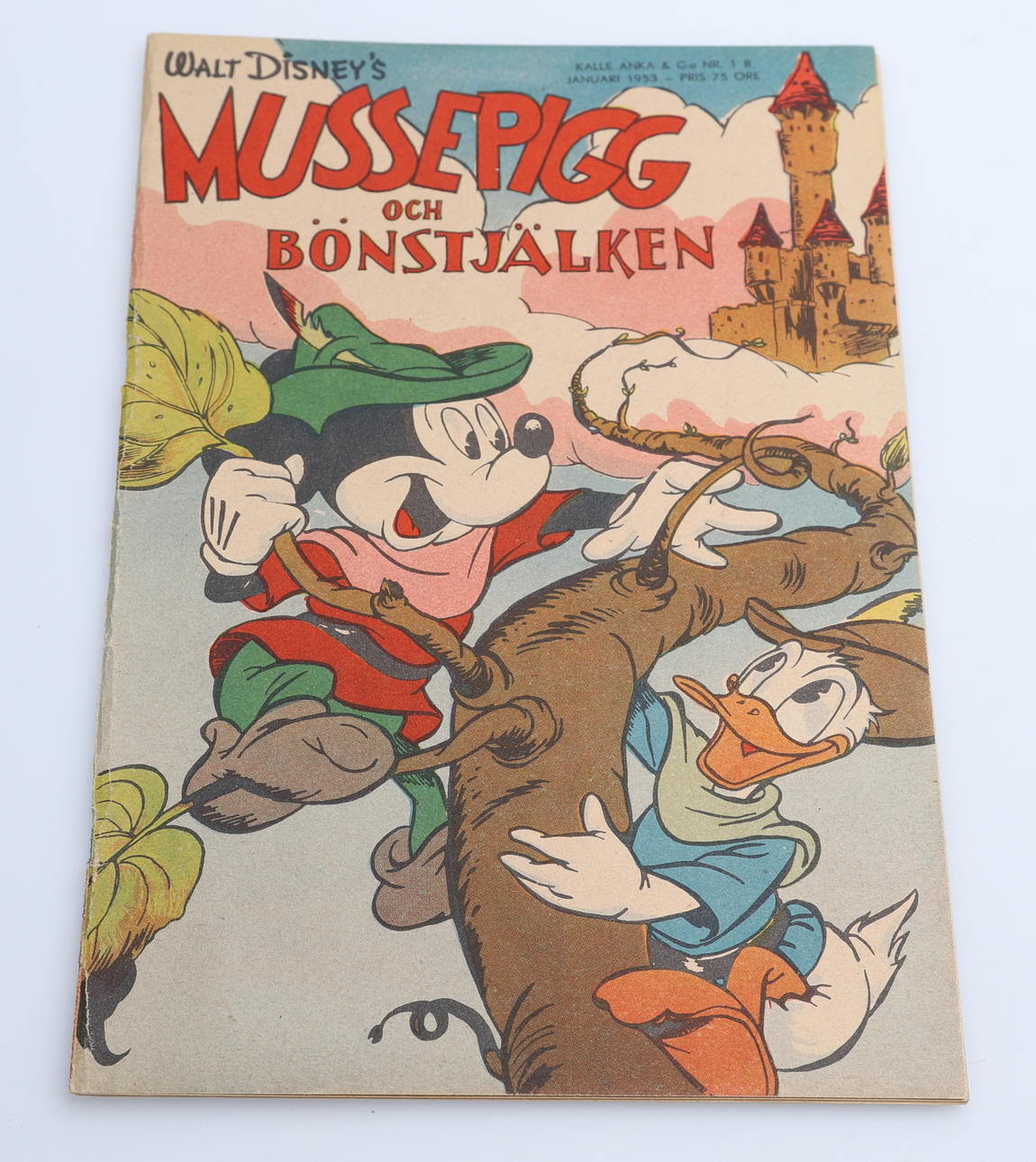 COMIC BOOK, Walt Disney's “Mickey Mouse and the Beanstalk”, No. 1