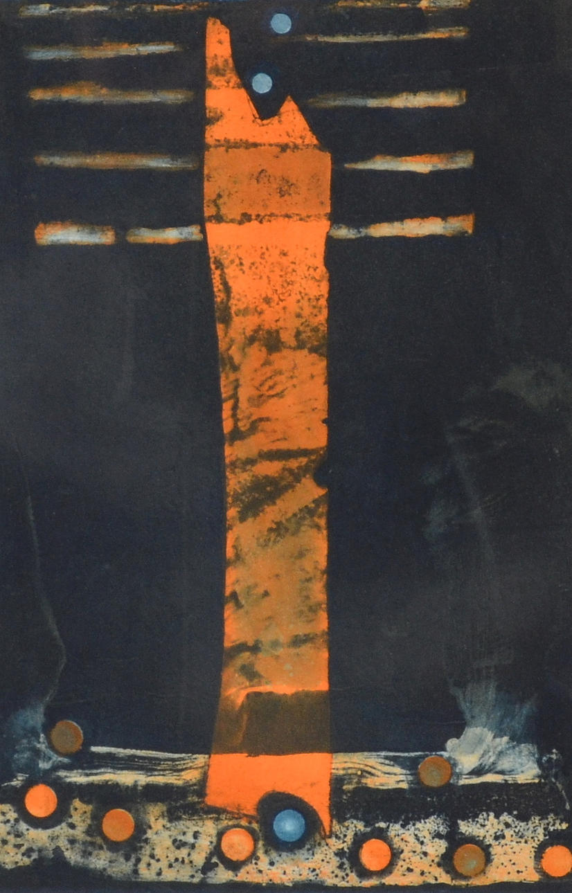 BERTIL LUNDBERG. Färgetsning.