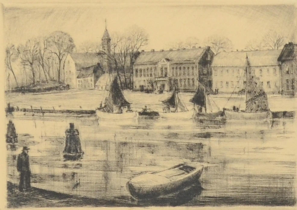 TUULIKKE PIETILÄ. Torrnålsgravyr.