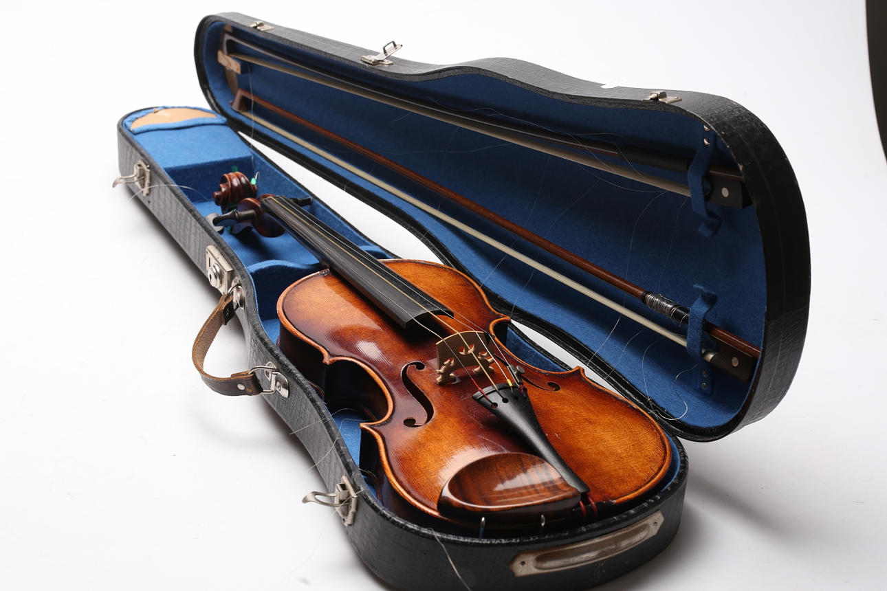 Violin, copy by Stradivarius, Germany with STRINGS, 2 pcs.