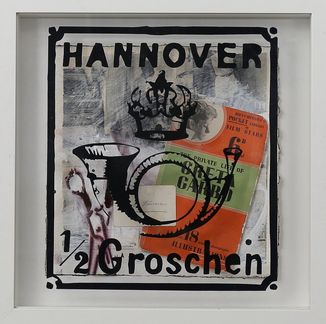 KARL VALVE. Hannover 1/2 Groschen, blandteknik, signerad Valve.