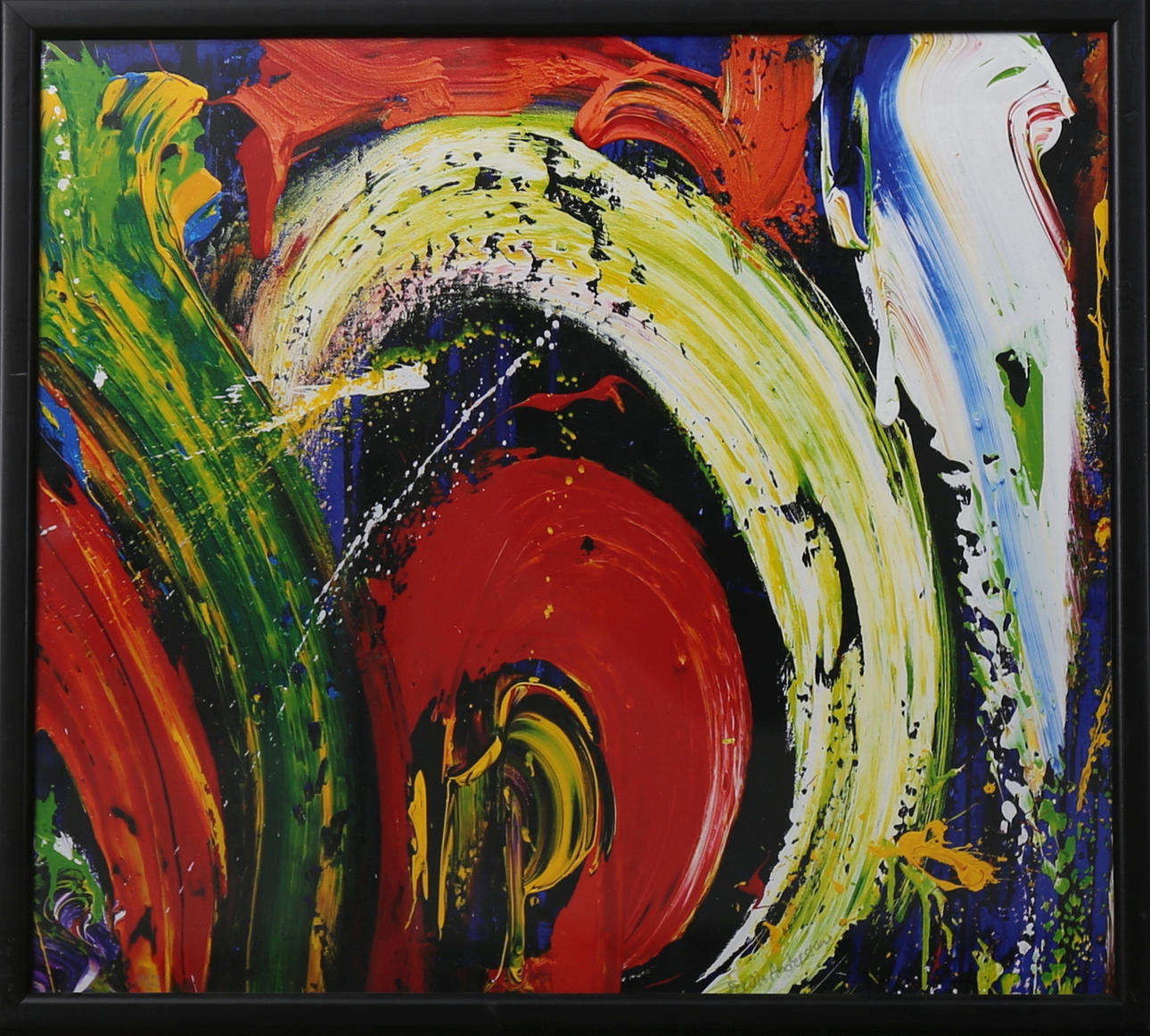 PER OLA ANDERSSON. Komposition, gicléetryck nr 19/20, signerad.