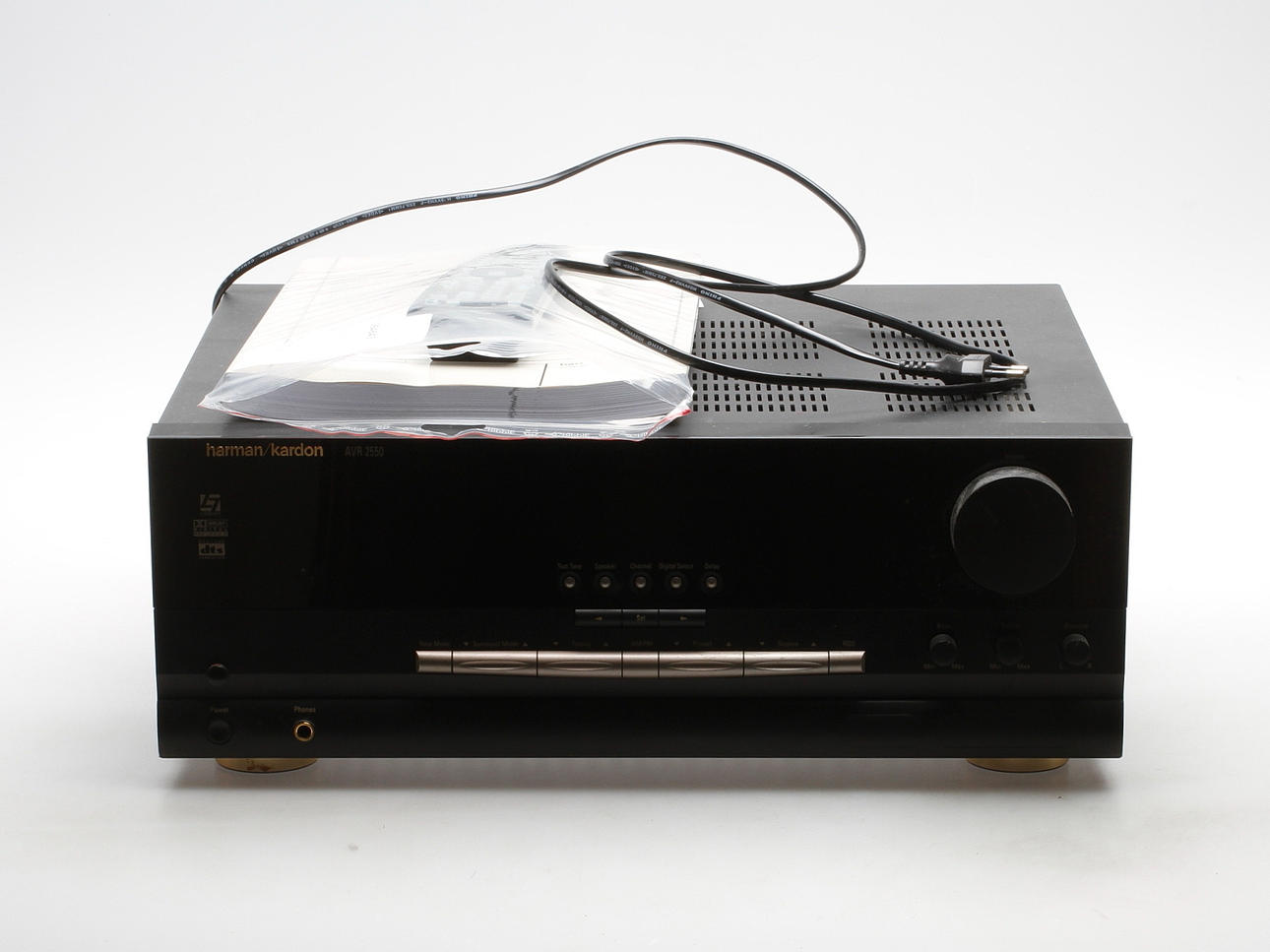 RECEIVER, AVR 2550, harman/kardon.