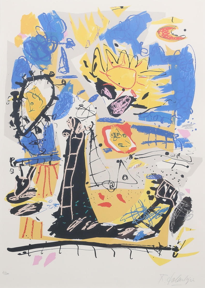 KEES SALENTIJN. Lithograph, signed, numbered 81/200.