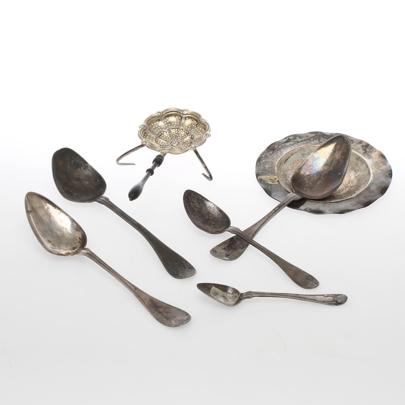 SILVER, bland annat Nils Jacob Helldahl Östersund 1854/1856. 1800/1900-tal.