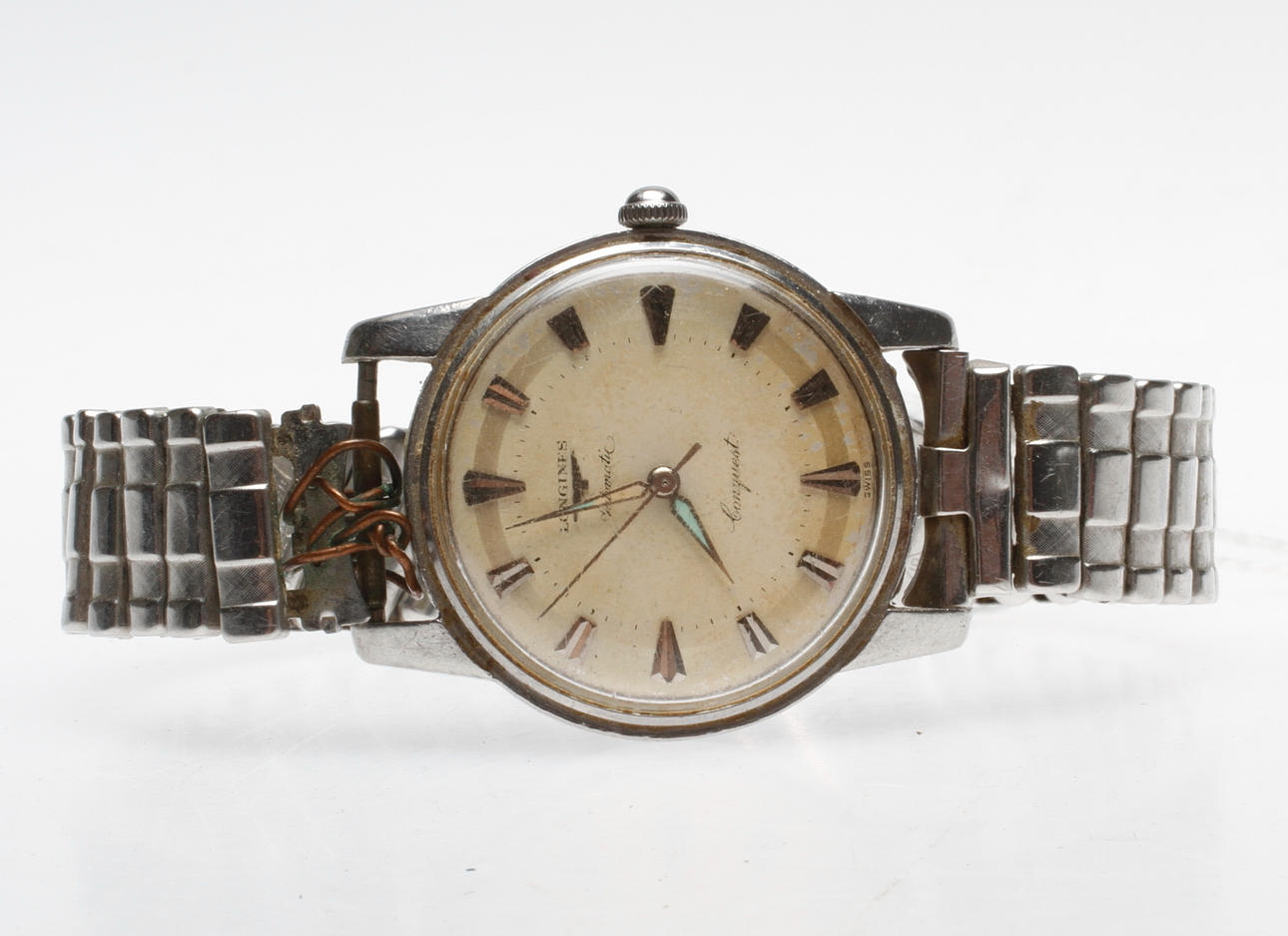 HERRARMBANDSUR, stål, Longines, Automatic, Conquest, 1900-talets andra hälft.