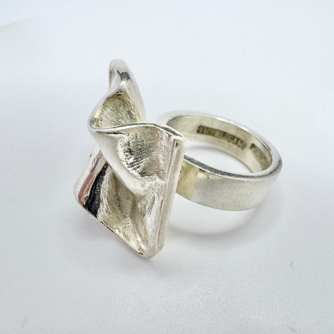 GSON LIEDHOLM. Sweden. Ring in silver. Signed.