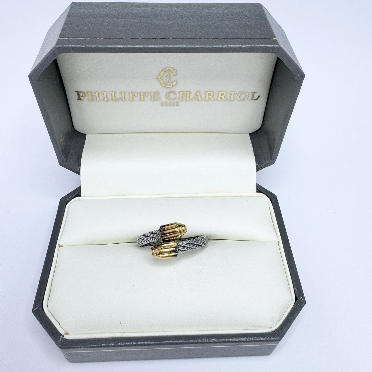 PHILIPPE CHARRIOL. Celtic ring.